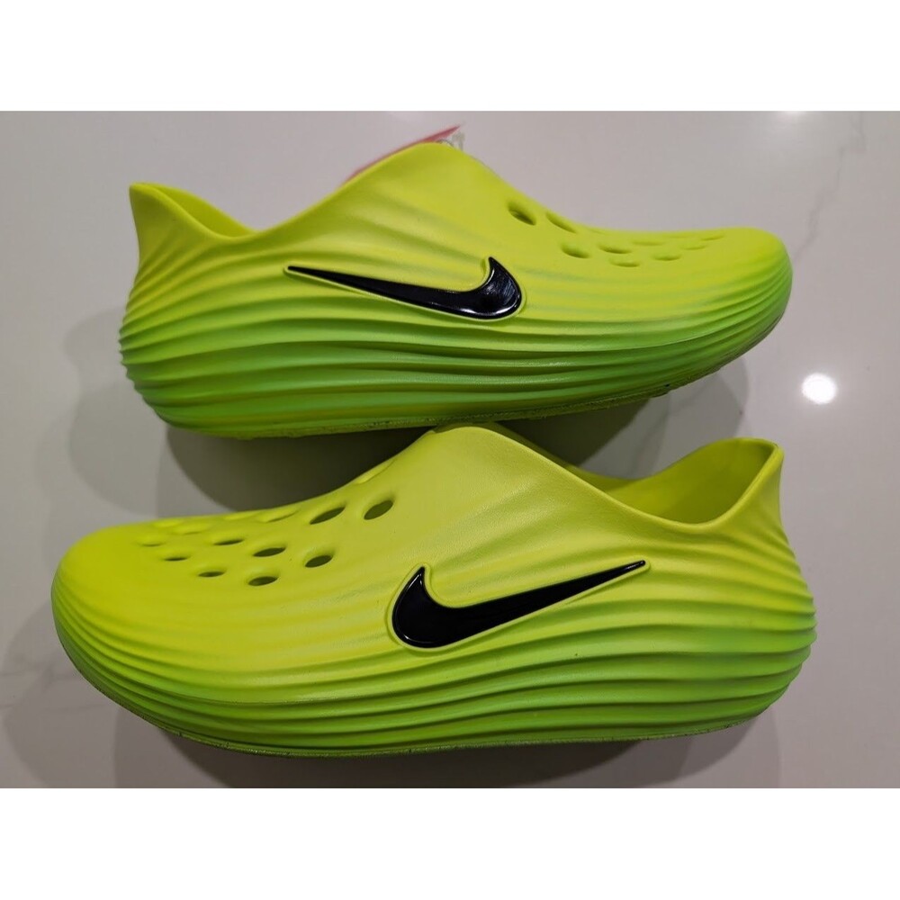Nike ReactX Rejuven8 Green Strike Mens Size 12 HV5060-300 Volt Yellow Recovery